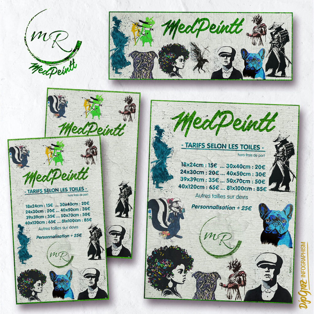 FLYERS: Tarifs + Couverture FB et affichage réseaux sociaux